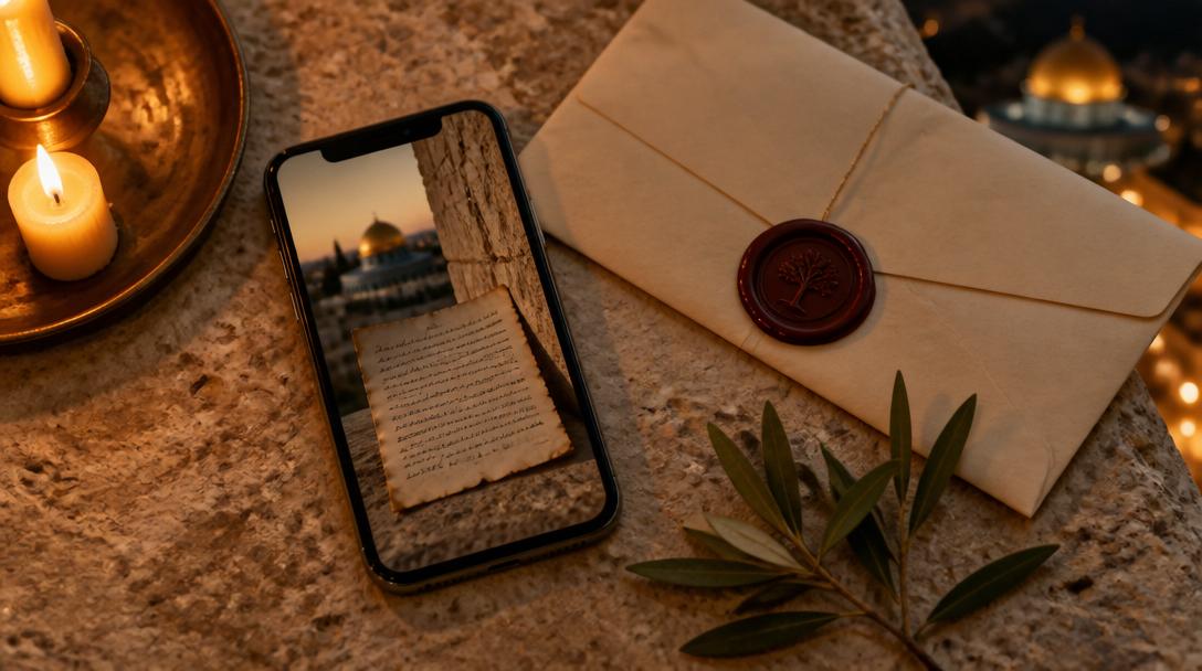 We will send you a photo and video documentation from the holy site, along with your digital certificate.